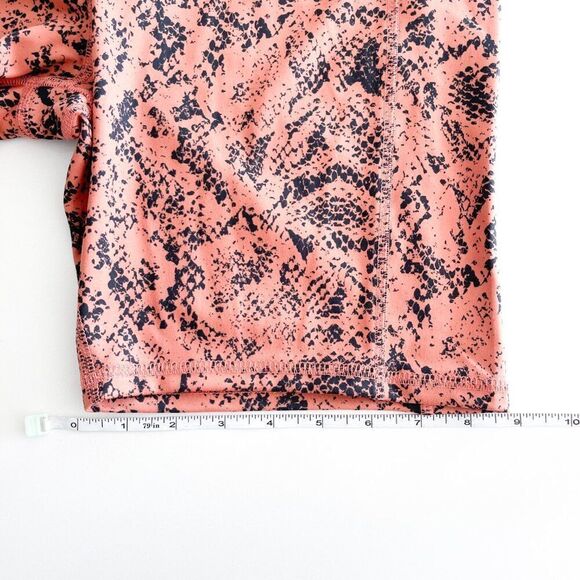 Jessica Simpson Snakeskin Print High-Rise Bicycle Shorts // Size Large // NWOT - Picture 11 of 11